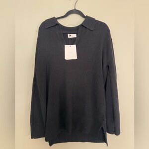 Dissh THEODORE BLACK KNIT JUMPER